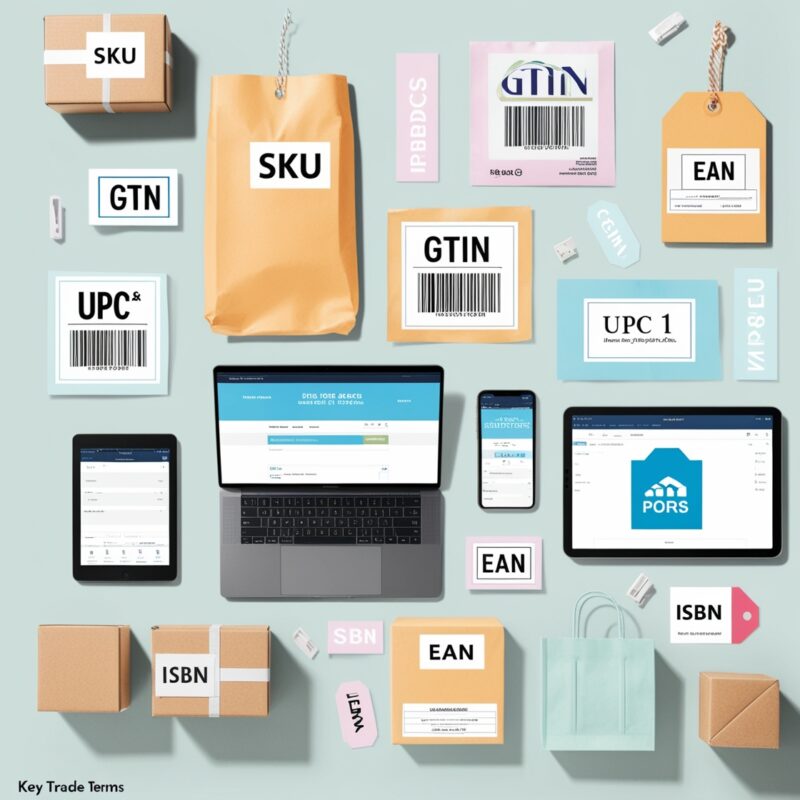 Understanding Key Trade Terms: SKU, GTIN, UPC, EAN, ISBN, and More